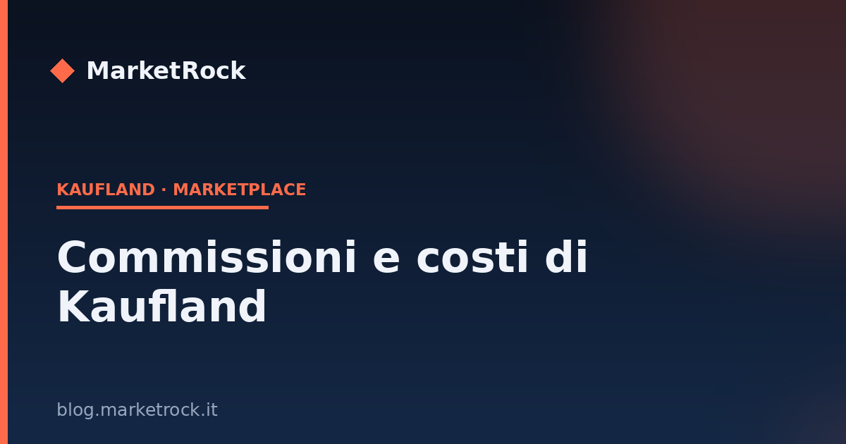 Commissioni e costi di Kaufland