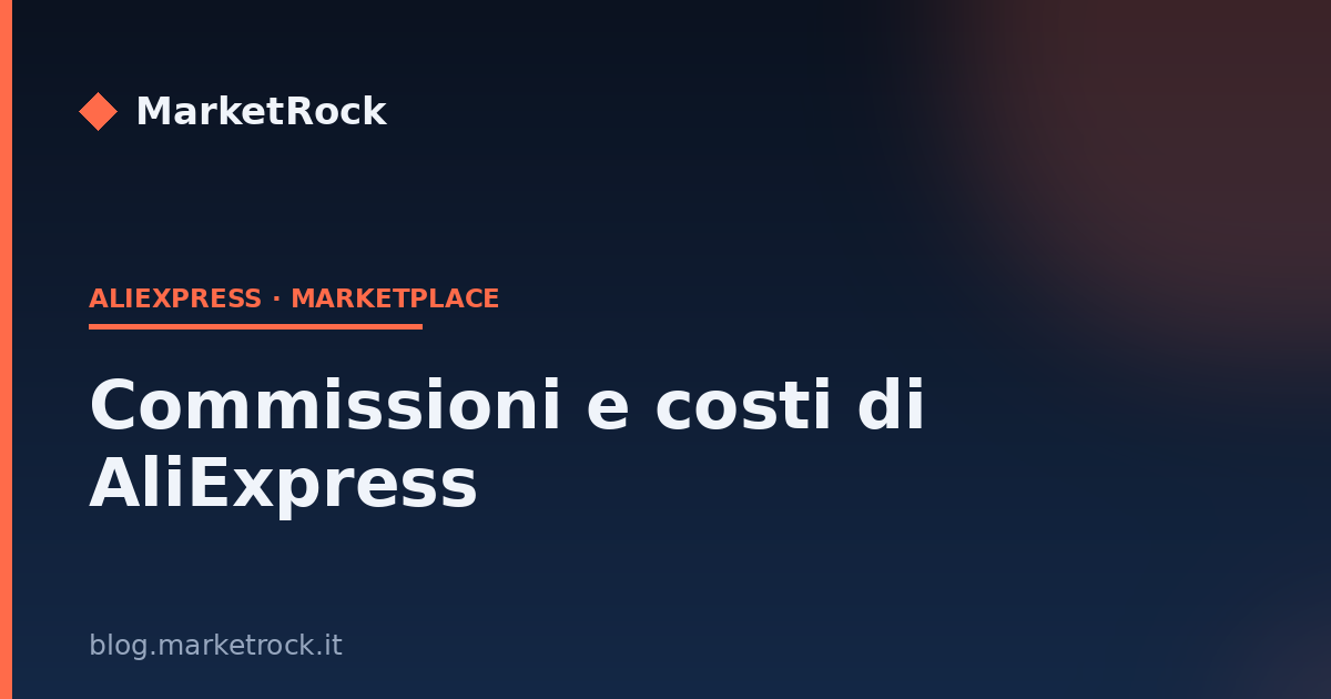 Commissioni e costi di AliExpress